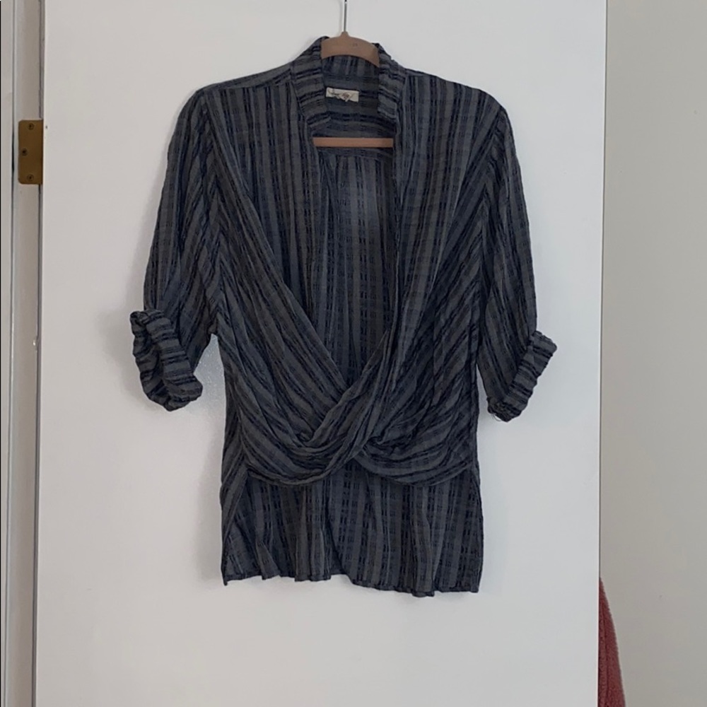 Silence + Noise blouse